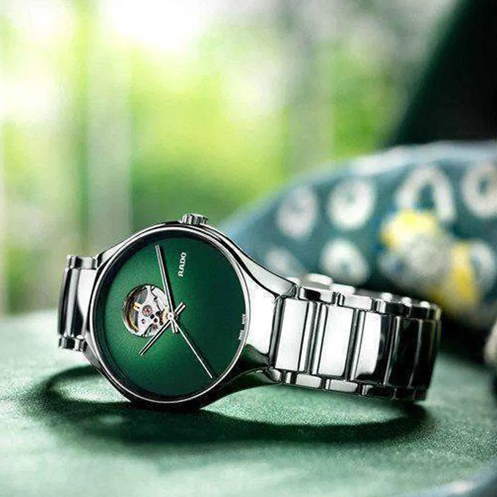 RADO 雷達表 官方授權 TruTrue Secret 秘境探索陶瓷機械腕錶R02(R27108322) 歷史價格詳細信息