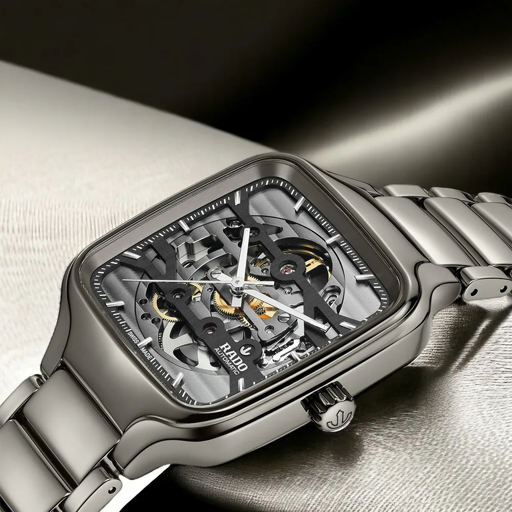 RADO 雷達表 官方授權 TruTrue Secret 秘境探索陶瓷機械腕錶R02(R27108322) 歷史價格詳細信息