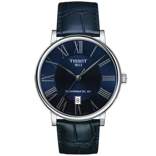 TISSOT天梭 Carson 羅馬機械女錶-30mm T1222071103300 歷史價格詳細信息