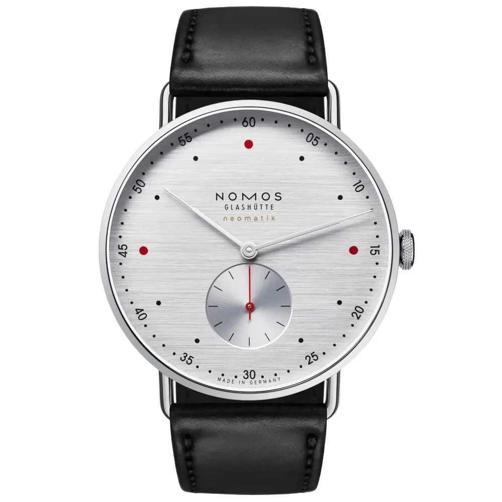 NOMOS Metro系列 手動上鍊 動力儲存顯示 機械腕錶 37mm/1101 歷史價格詳細信息