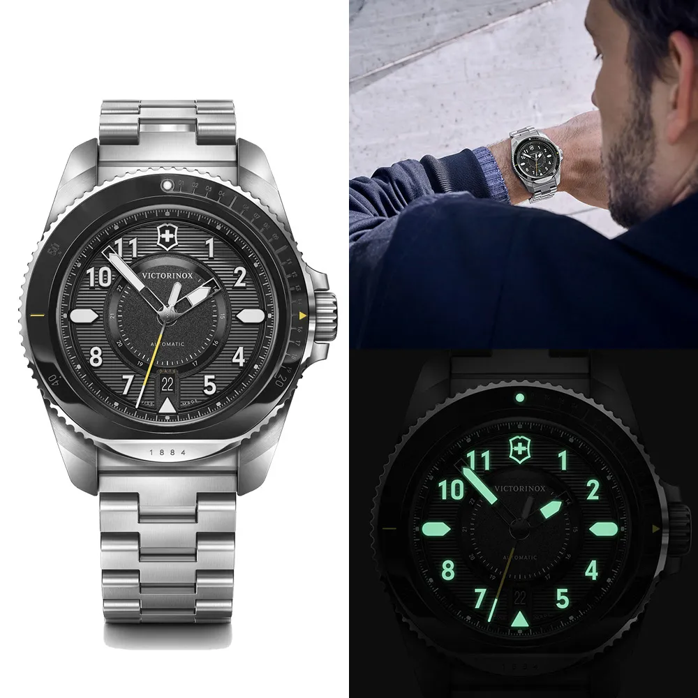 Victorinox 瑞士維氏 Journey 1884  200米防水 潛水時尚腕錶 男錶 手錶 -VISA-242013 歷史價格詳細信息