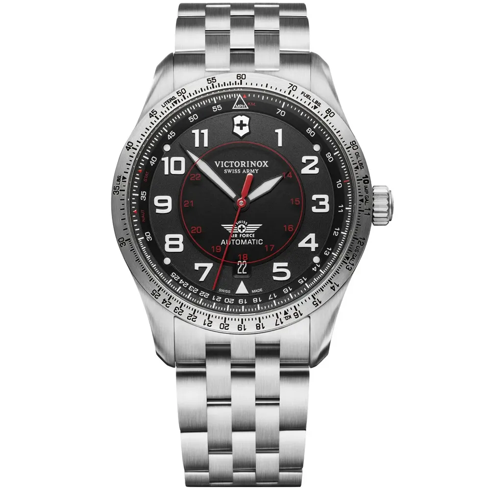 Victorinox 瑞士維氏 Airboss Black Edition 自動上鏈機械錶-VISA-241998 歷史價格詳細信息