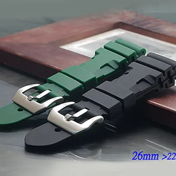 Panerai 沛納海 代用 高級矽膠錶帶 ( 24mm.22mm.20mm) 歷史價格詳細信息