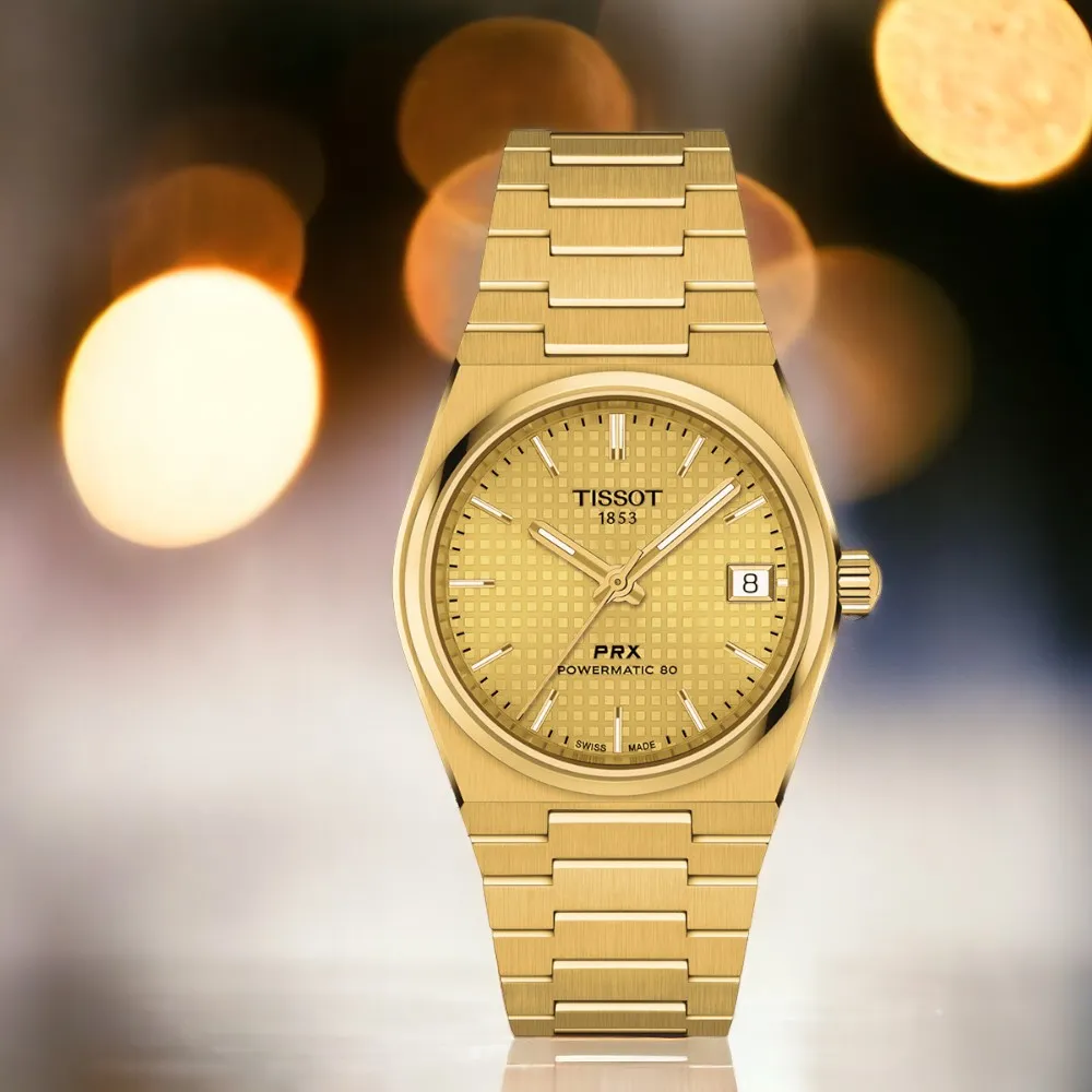 TISSOT 天梭錶官方授權(T1372103302100) PRX 40 205 復古新浪潮時尚腕錶 歷史價格詳細信息