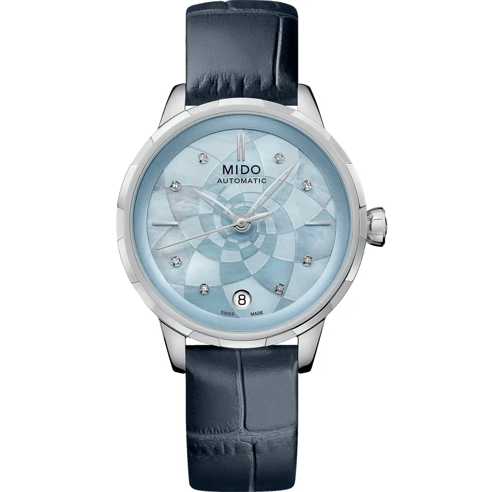 MIDO 美度 花雨 x 海洋之星系列 冷色調機械對錶 M0264301104100+M0432071613100 歷史價格詳細信息