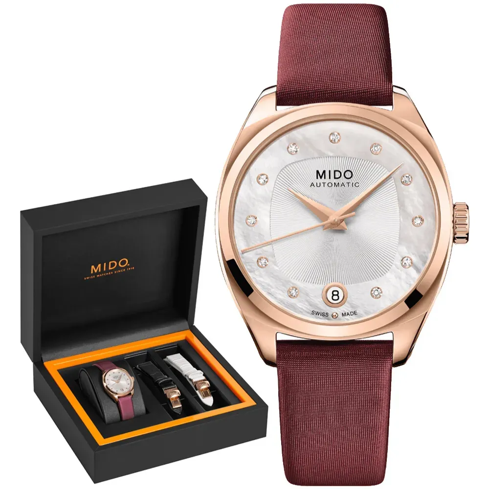 MIDO美度 BELLUNA 雋永系列 皇室經典機械腕錶 41mm / M0245071103100 歷史價格詳細信息