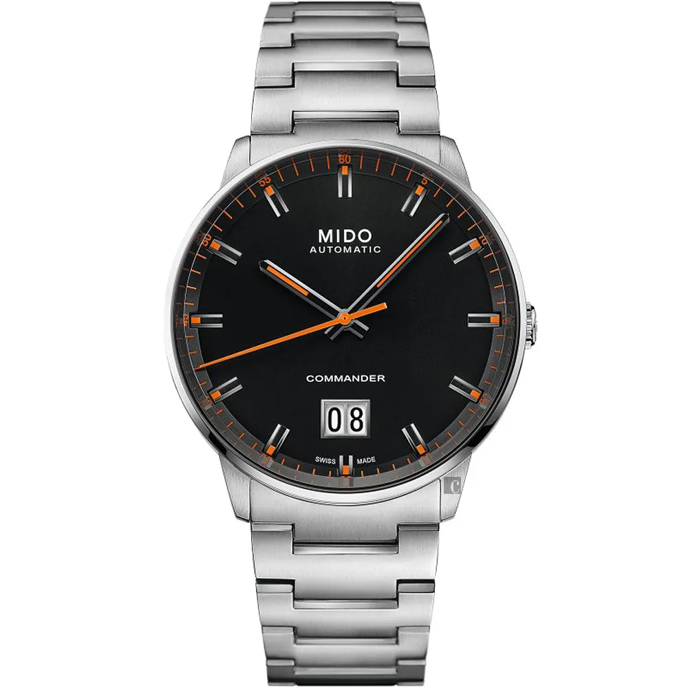 MIDO 美度 COMMANDER 香榭系列大日期機械錶-42mm M0216261105100 歷史價格詳細信息