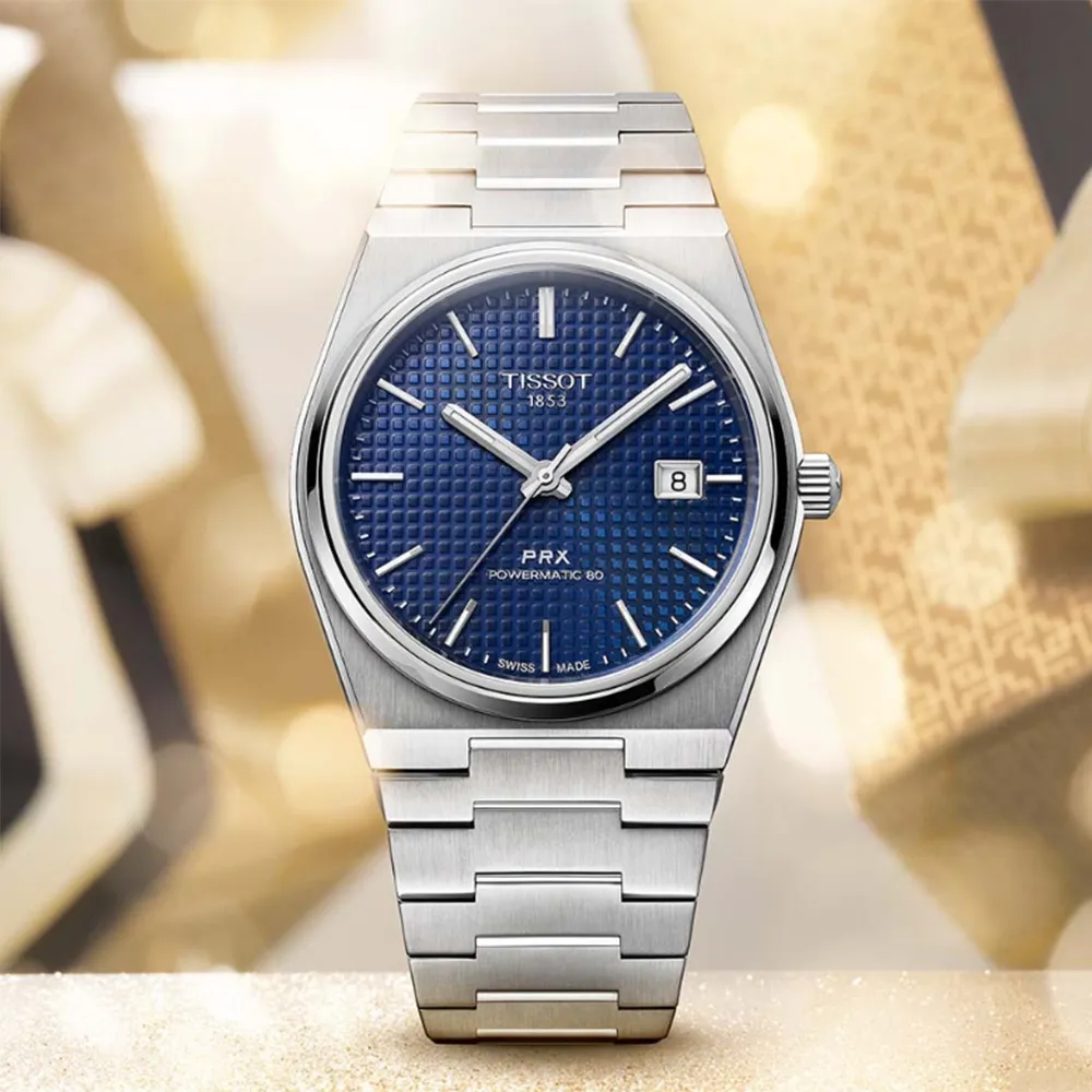 TISSOT 天梭 PRX系列 T1372071105100 70年代復刻機械錶女錶-黑/35mm 歷史價格詳細信息