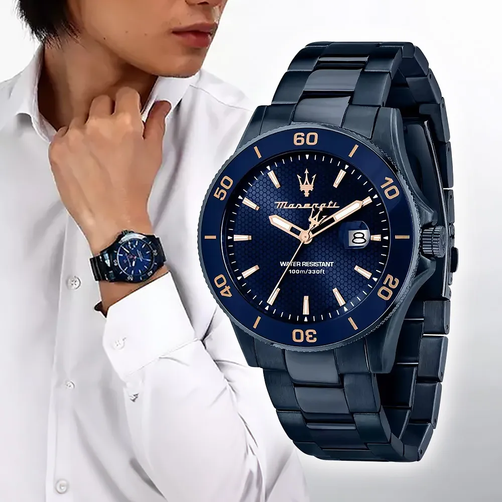 Maserati 瑪莎拉蒂 Competizione 賽道競馳 R8873600008 速度運動時尚墨綠 三眼計時 不鏽鋼 手錶 歷史價格詳細信息