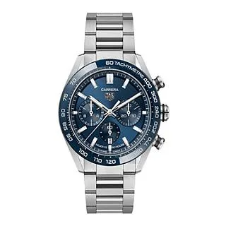 TAG HEUER 豪雅 CARRERA 計時銀面皮帶紳士款(CAV511B.FC6225)x43mm 歷史價格詳細信息