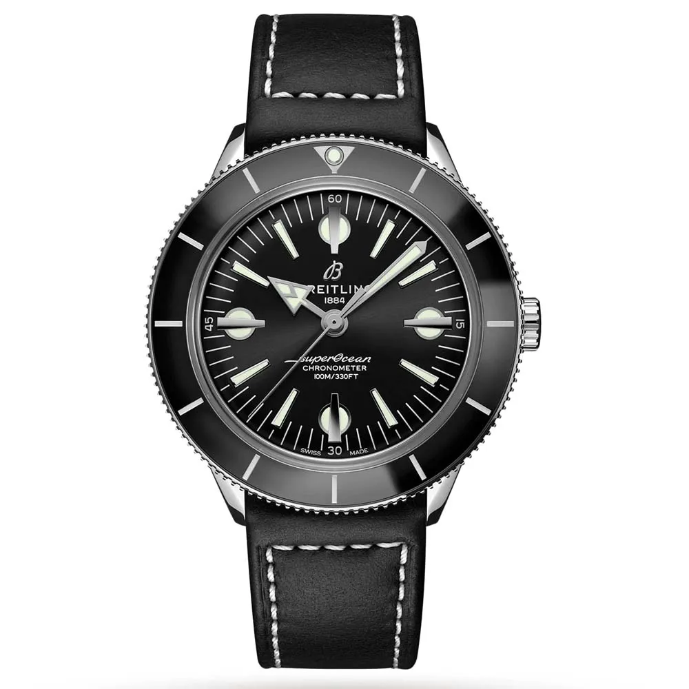 BREITLING 百年靈 超大錶徑/ 滿天星鑽石貝殼面 機械自動/ 多功能計時運動錶 06/16已預定  * 歷史價格詳細信息