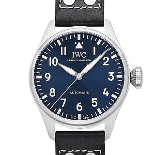 IWC 萬國錶(IW329301)大型飛行員黑面棕色皮帶款x43mm 歷史價格詳細信息