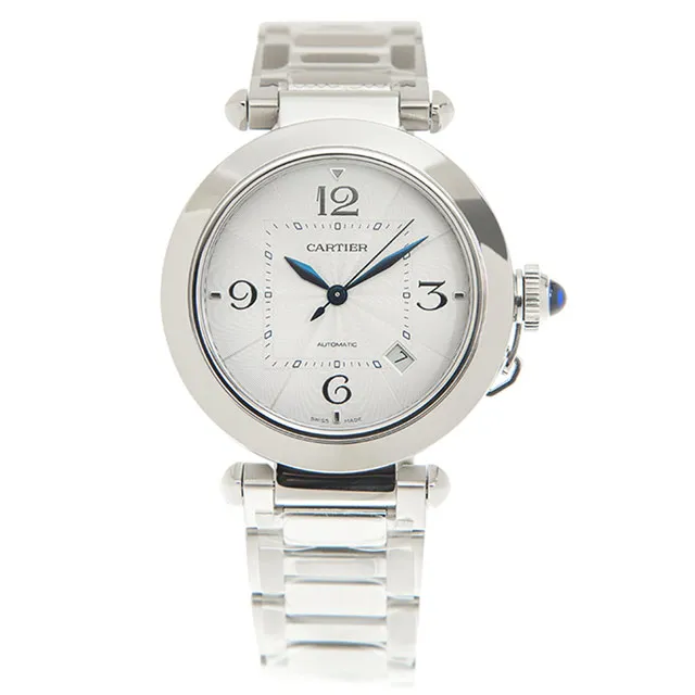 CARTIER 卡地亞   Pasha C Meridian W31029M7 腕錶  自動機械式 日本現貨 包郵包稅 9.5成新【BRAND OFF】 歷史價格詳細信息