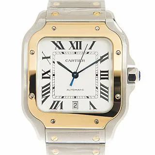 CARTIER 卡地亞 Santos (WSSA0018)大型鍊帶款x39.8mm 歷史價格詳細信息