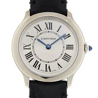 CARTIER 卡地亞 RONDE MUST石英皮帶小型款(WSRN0030)x29mm 歷史價格詳細信息