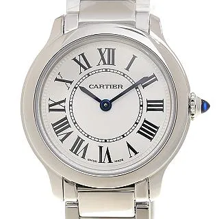 CARTIER 卡地亞 RONDE MUST石英皮帶小型款(WSRN0030)x29mm 歷史價格詳細信息