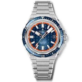 ZENITH 真力時 DEFY SKYLINE SKELETON 八邊形鏤空藍面鍊帶腕表(03.9300.3620/79.I001)x41mm 歷史價格詳細信息