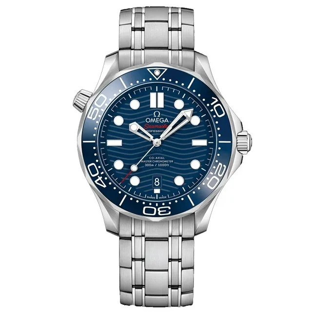 OMEGA 210.20.42.20.03.001歐米茄 手錶 42mm 海馬300  黃金錶殼 藍面盤 半金錶帶 歷史價格詳細信息