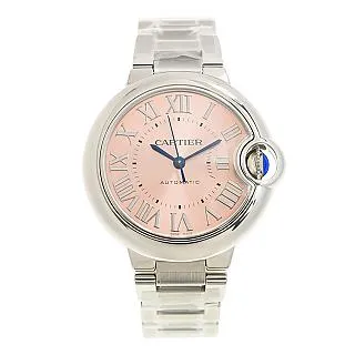 CARTIER 卡地亞 Ballon Bleu 經典羅馬時標女錶(W69010Z4)x28mm 歷史價格詳細信息