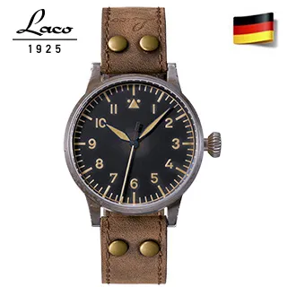 【Laco】朗坤 861752 德國進口 飛行員手錶原型 - 薩爾布呂肯 歷史價格詳細信息