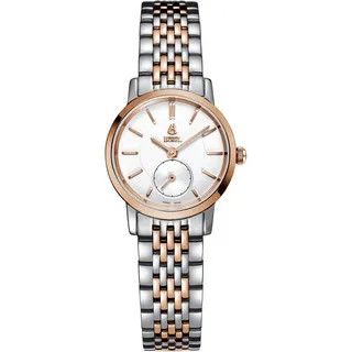 【ERNEST BOREL瑞士依波路錶】喬斯系列 玫瑰金-鑲鑽白面鋼帶 25.5mm (LBR809L-4599) 歷史價格詳細信息