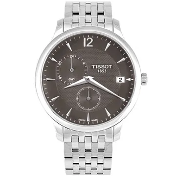 TISSOT T-TRADITION 時尚鍊帶灰 T063.610.11.067.00 歷史價格詳細信息