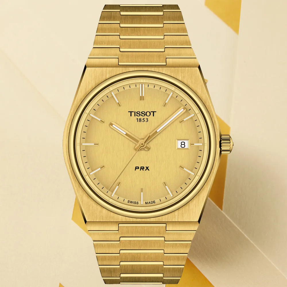 TISSOT天梭 PRX系列 復古石英對錶-綠 /T1374101109100+T1372101108100 歷史價格詳細信息