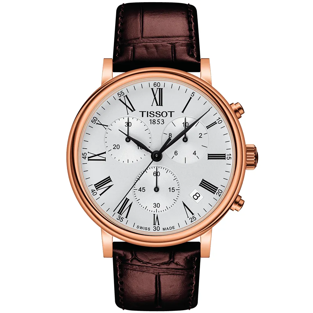TISSOT CARSON 優雅時尚機械女錶(T1222071105100) 歷史價格詳細信息