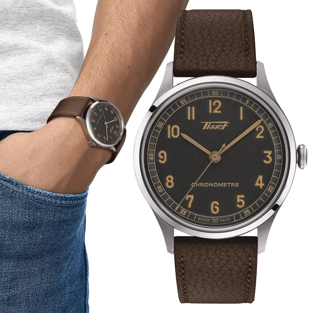 Tissot 天梭 Heritage 維索達特系列 T1184301602100 瑞士 日期顯示 鏤空錶蓋 機械 腕錶 手錶 歷史價格詳細信息