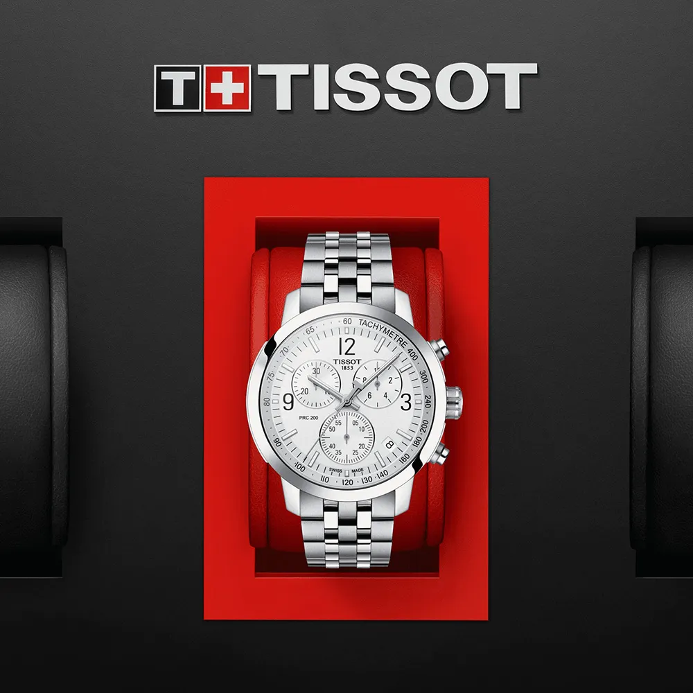 TISSOT 天梭 T-Sport PRC 200 CHRONOGRAPH計時腕錶-T1144171705700/43mm 歷史價格詳細信息