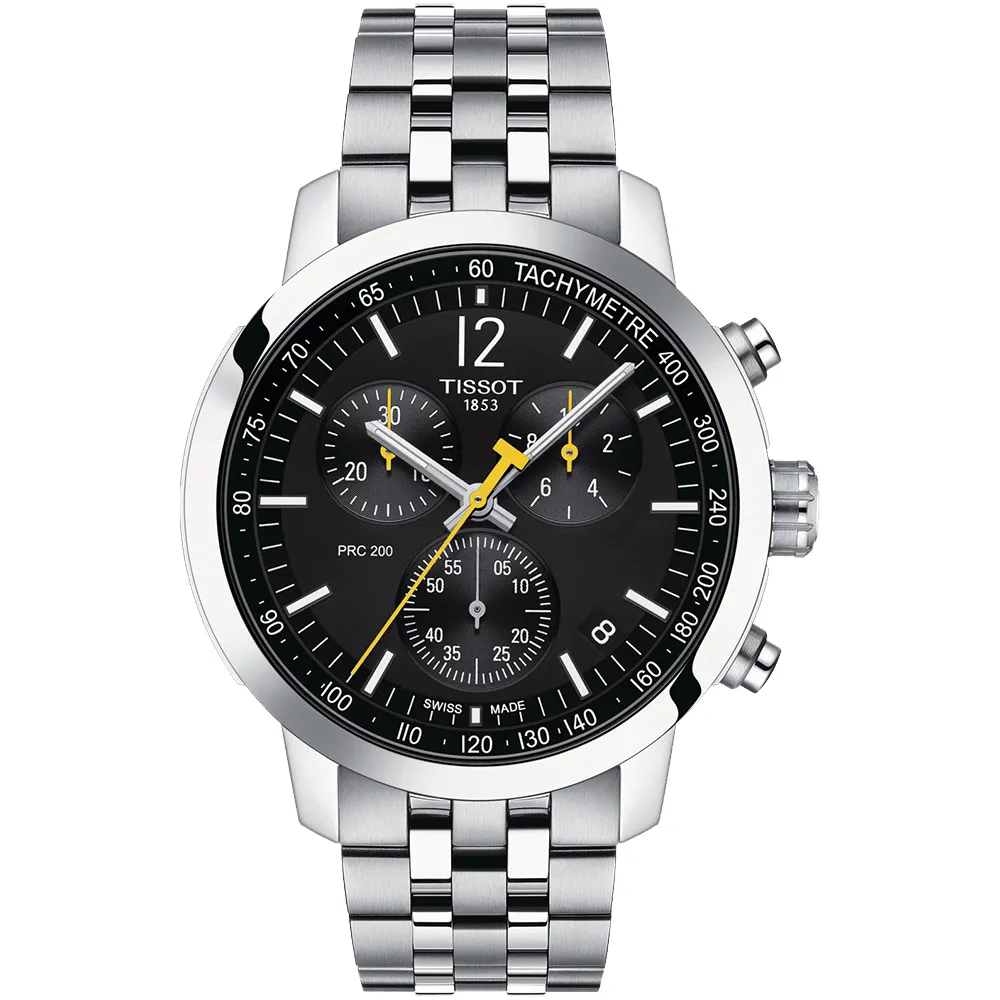 TISSOT 天梭 T-Sport PRC 200 CHRONOGRAPH計時腕錶-T1144171705700/43mm 歷史價格詳細信息