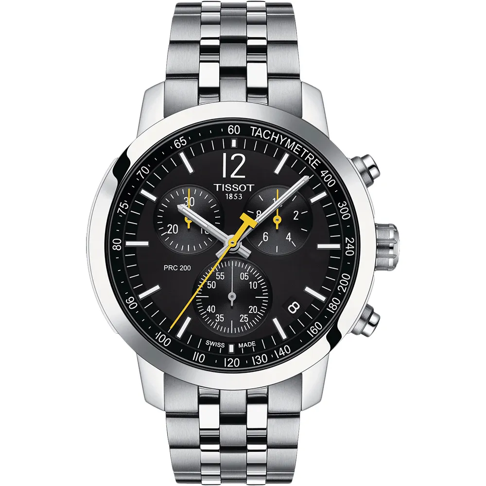 TISSOT 天梭 T-Sport PRC 200 CHRONOGRAPH計時腕錶-T1144171705700/43mm 歷史價格詳細信息