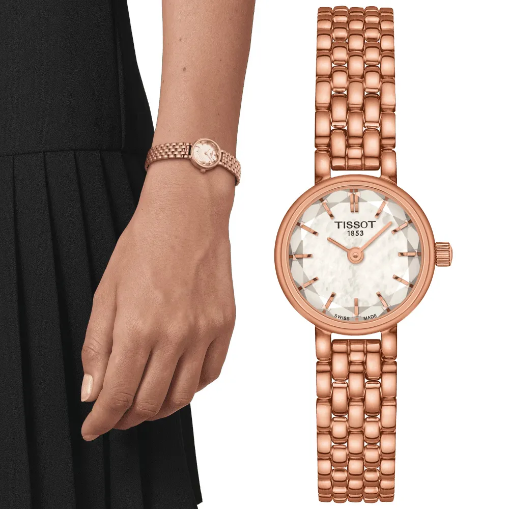 TISSOT 天梭 LOVELY ROUND 鑽石切面小錶徑女錶-19.5mm T1400093311100 歷史價格詳細信息