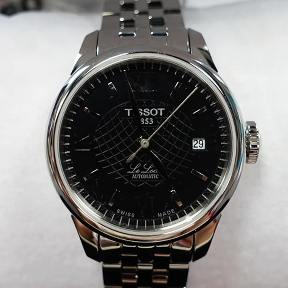 TISSOT Le Locle Lady 藝術時尚機械女錶(T41118334)-銀 歷史價格詳細信息