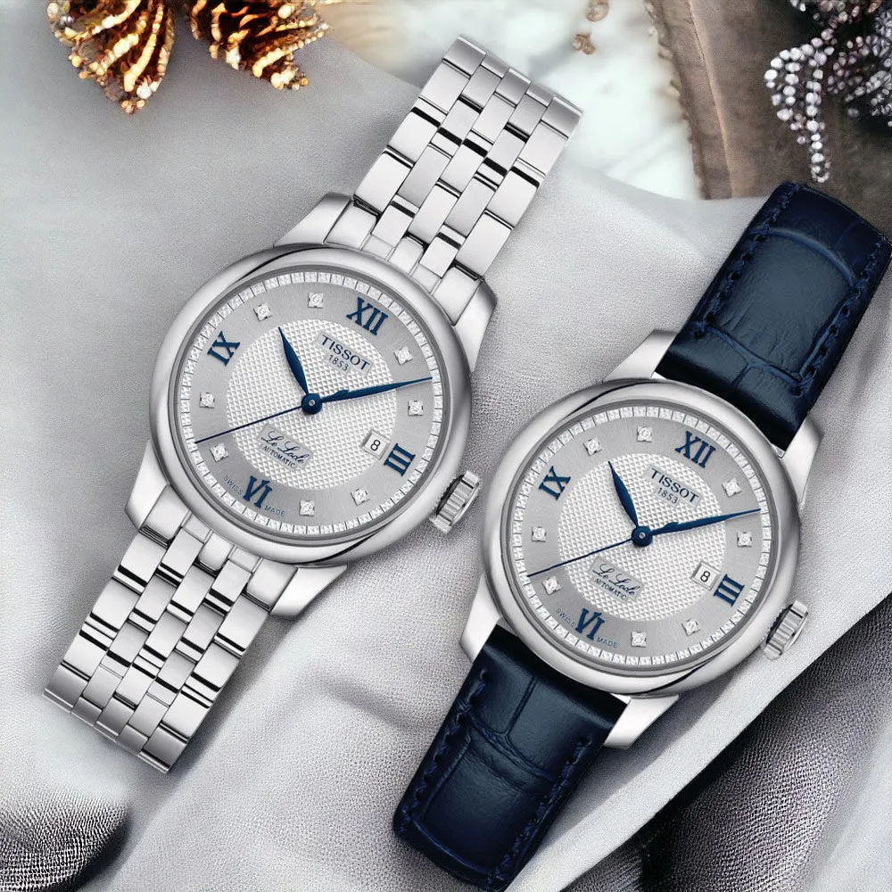 TISSOT 天梭 LELOCLE 力洛克20週年動力儲存機械錶/39.3mm/T0064071103303 歷史價格詳細信息