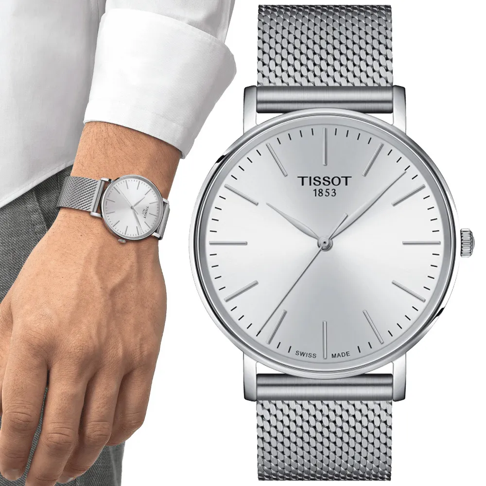 TISSOT天梭 EVERYTIME 簡約經典腕錶 40mm/T1434101103300 歷史價格詳細信息