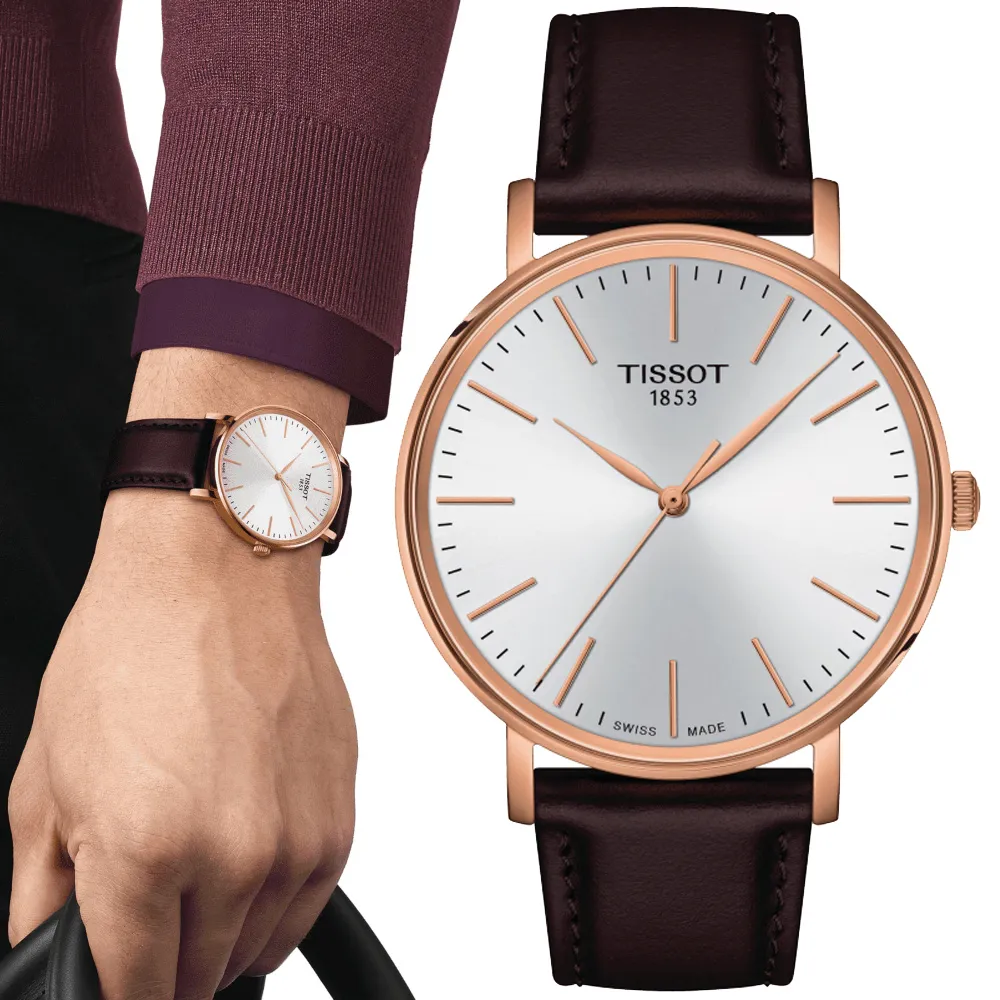 TISSOT天梭 EVERYTIME 簡約經典腕錶 40mm/T1434101103300 歷史價格詳細信息