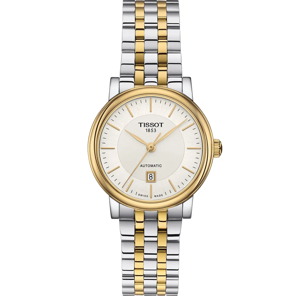 TISSOT CARSON 優雅時尚機械女錶(T1222071105100) 歷史價格詳細信息
