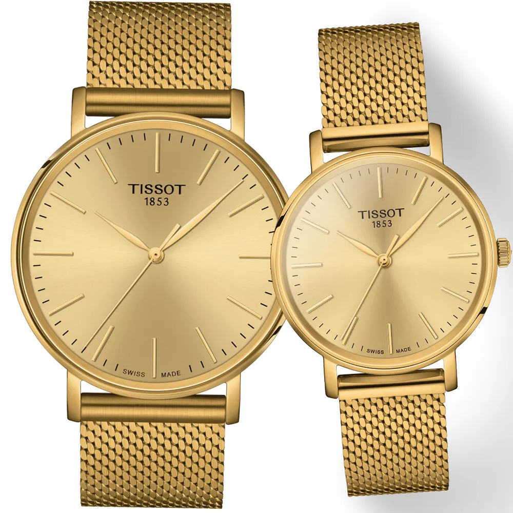TISSOT 天梭 EVERYTIME 經典時尚對錶/銀 (T1434101101101+T1432101101101) 歷史價格詳細信息