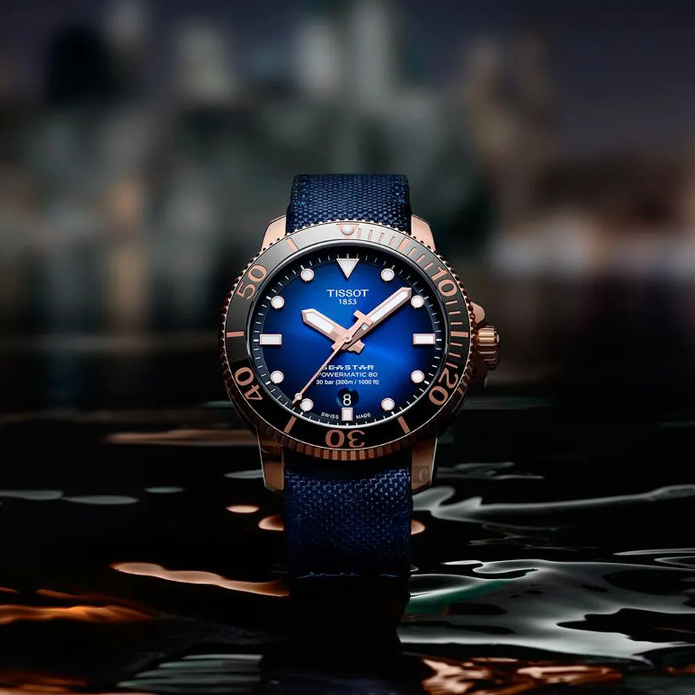 TISSOT天梭 Seastar海洋之星 潛水機械錶 / 80小時動力儲存 T1204071104101 廠商直送 現貨 歷史價格詳細信息