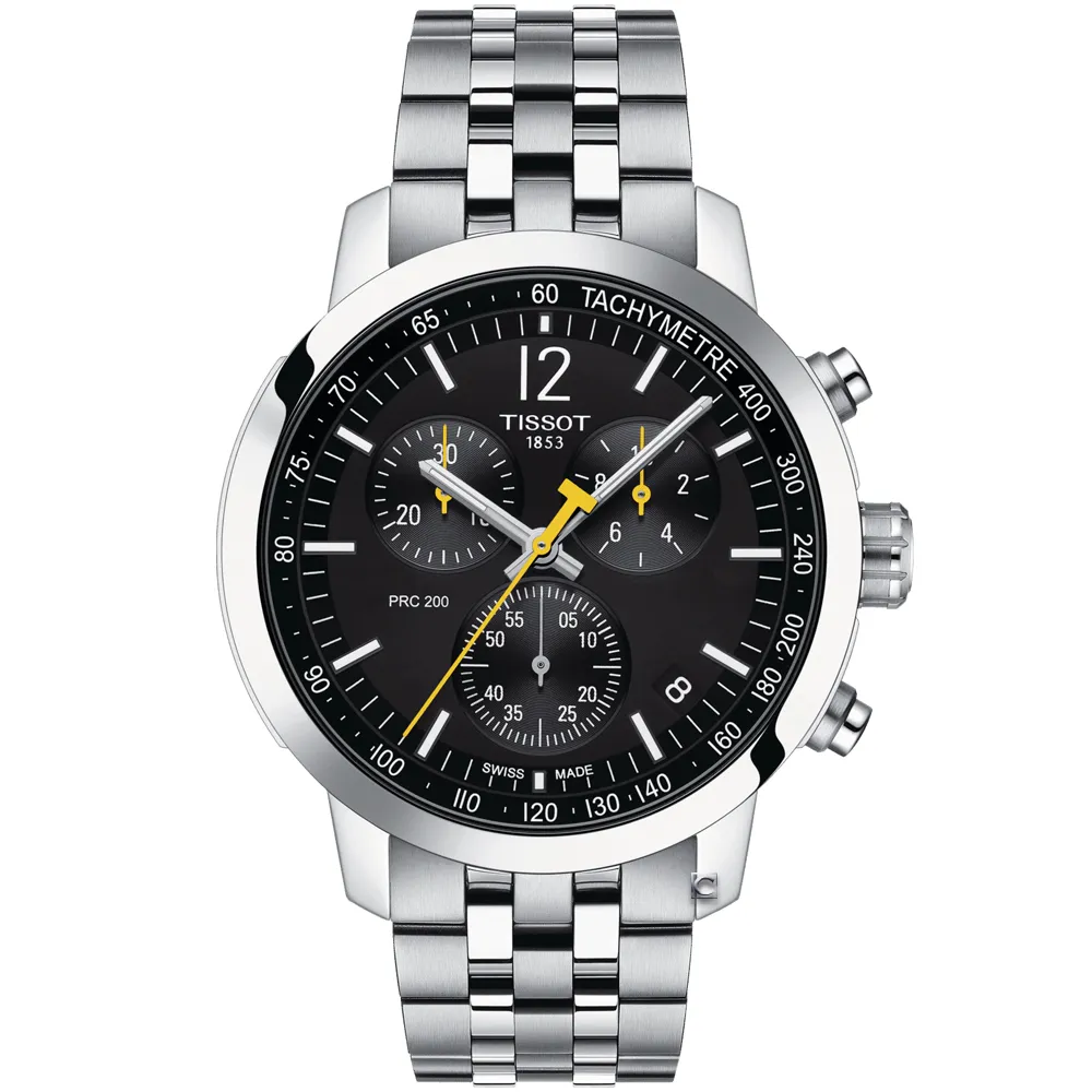 TISSOT 天梭 T-Sport PRC 200 CHRONOGRAPH計時腕錶-T1144171705700/43mm 歷史價格詳細信息