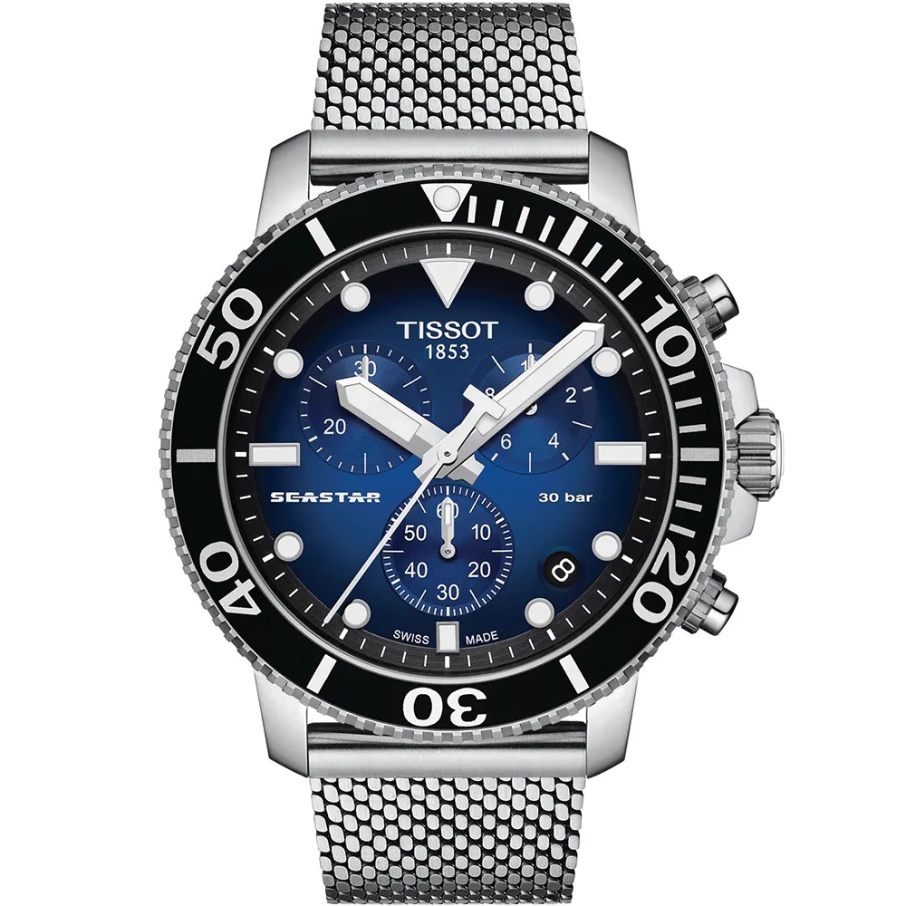 TISSOT天梭 Seastar 海洋之星 計時潛水錶 / 45.5mm T1204173705102 廠商直送 現貨 歷史價格詳細信息