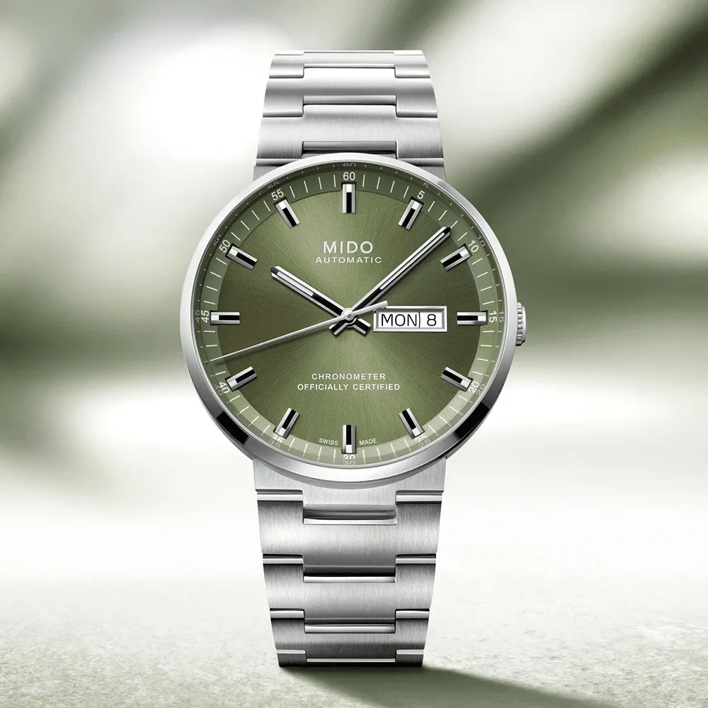 MIDO 美度錶 Commander 單寧漸層機械腕錶-藍(M0214071841100)/40mm 歷史價格詳細信息