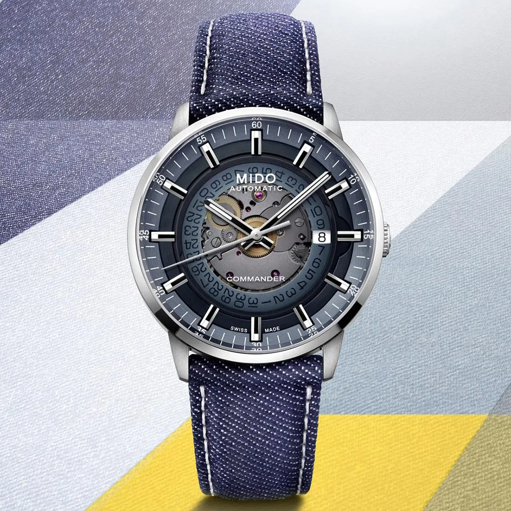 MIDO美度 M0214071141100 / 香榭系列鏤空機械腕錶 / 動力儲存80小時 / 40mm 廠商直送 現貨 歷史價格詳細信息