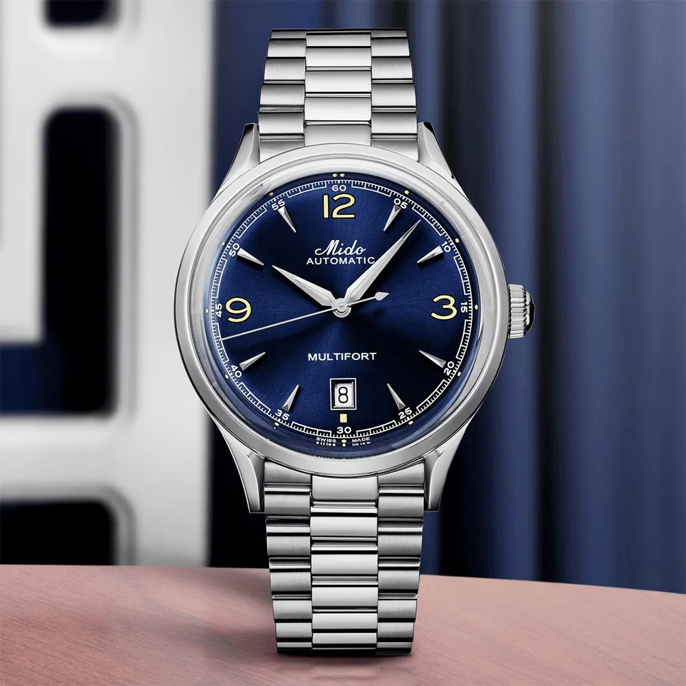 MIDO美度 MULTIFORT 先鋒系列 復古時尚機械腕錶 40mm / M0404071105700 歷史價格詳細信息