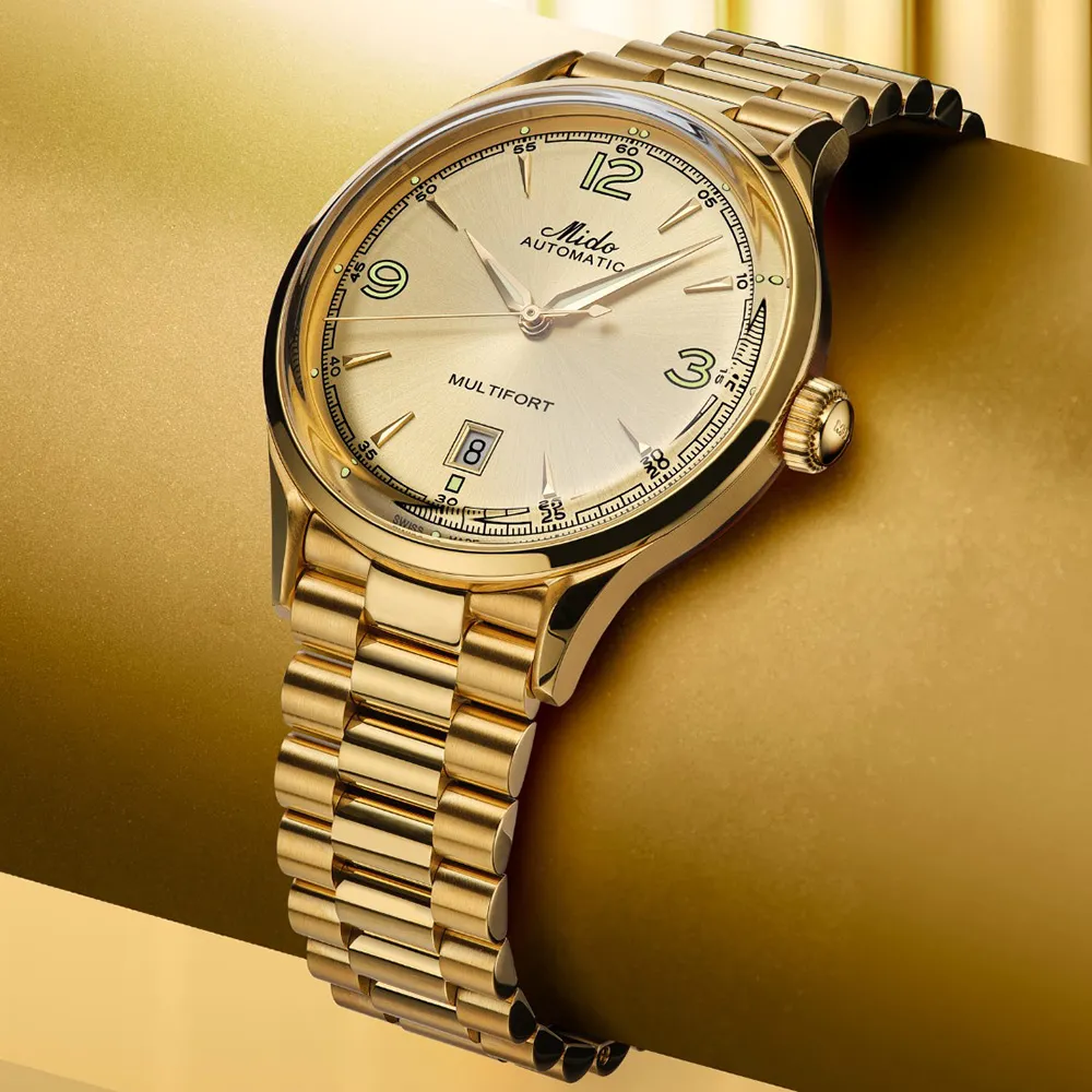 MIDO美度 MULTIFORT 先鋒系列 復古時尚機械腕錶 40mm / M0404071105700 歷史價格詳細信息
