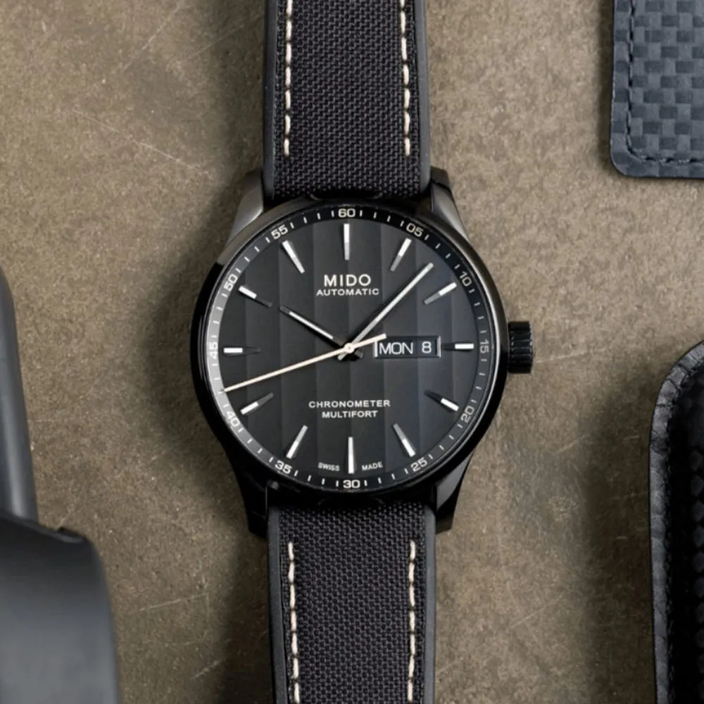 MIDO美度 MULTIFORT 先鋒系列 天文台認證 日期機械腕錶 42mm / M0384313603100 歷史價格詳細信息