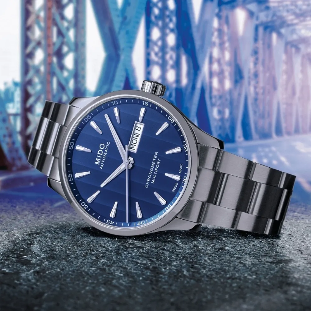 MIDO美度 MULTIFORT 先鋒系列 天文台認證 日期機械腕錶 42mm / M0384313603100 歷史價格詳細信息