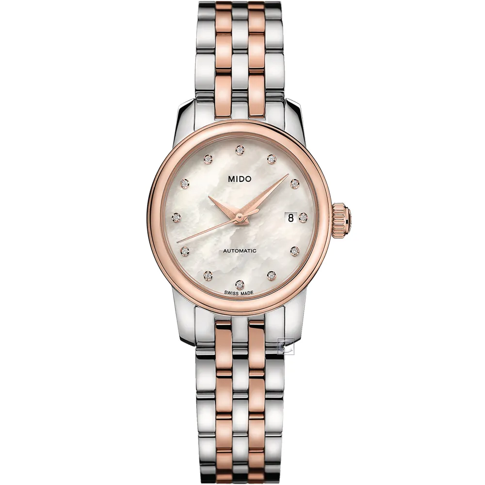 MIDO 美度 Baroncelli 羅馬大日期機械錶-40mm M0274263604300 歷史價格詳細信息