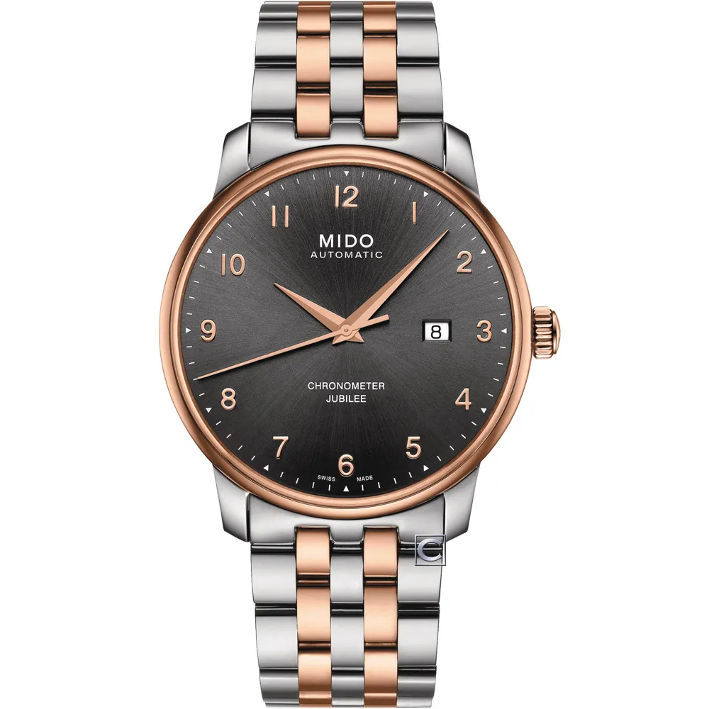 MIDO Baroncelli 經典機械錶-M86004181/黑38mm 歷史價格詳細信息